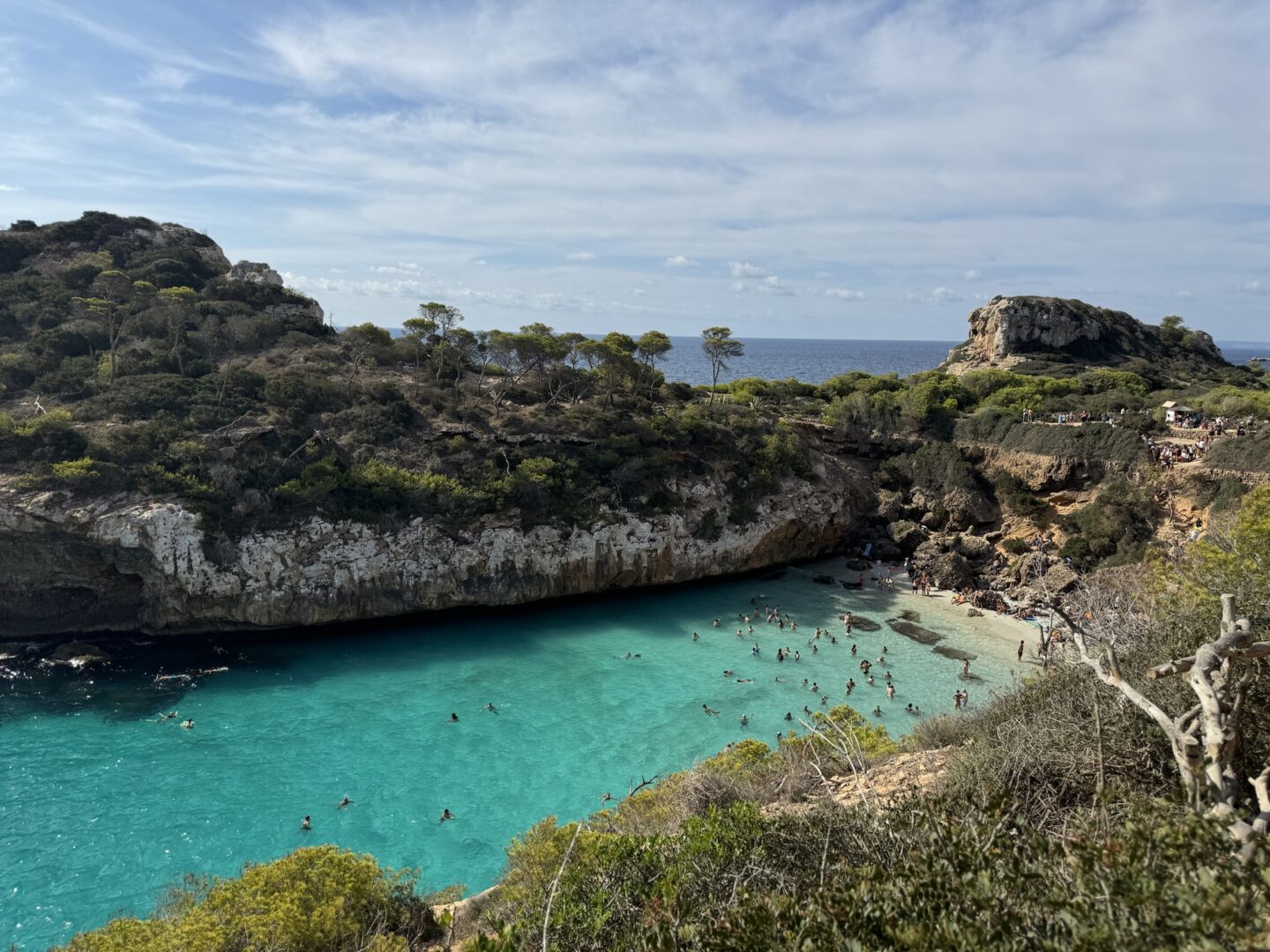 Caló des Moro - vacker naturstrand i Spanien 