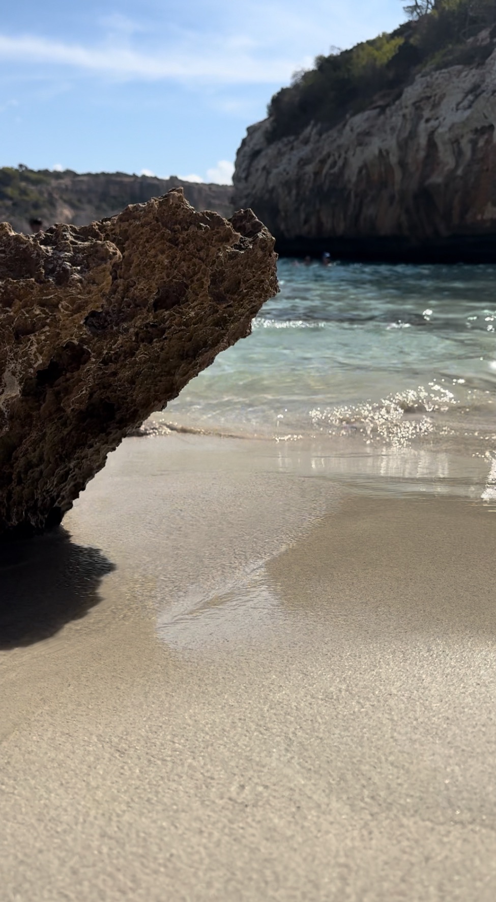 Caló des Moro - vacker naturstrand i Spanien 