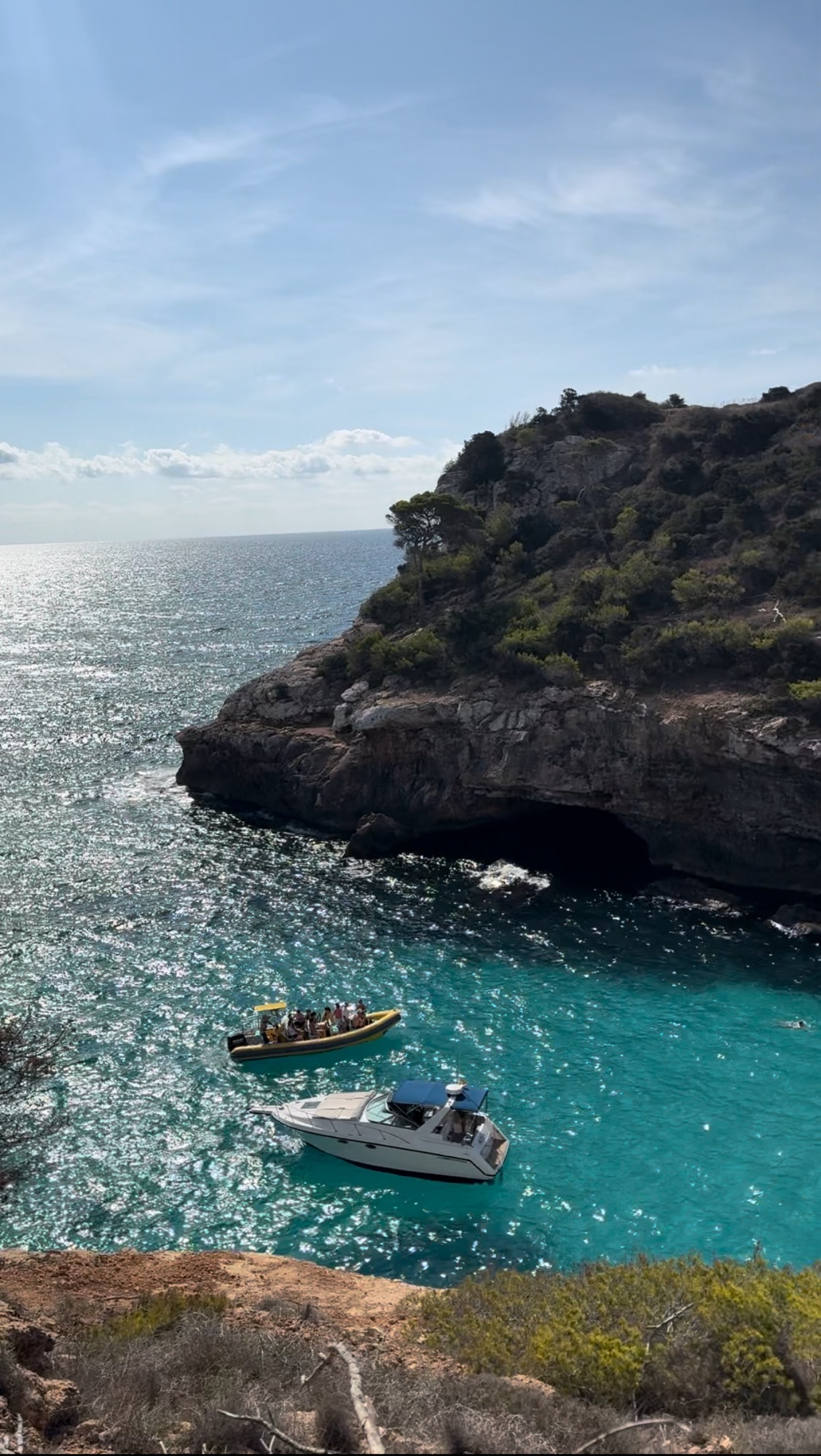 Caló des Moro - vacker naturstrand i Spanien 