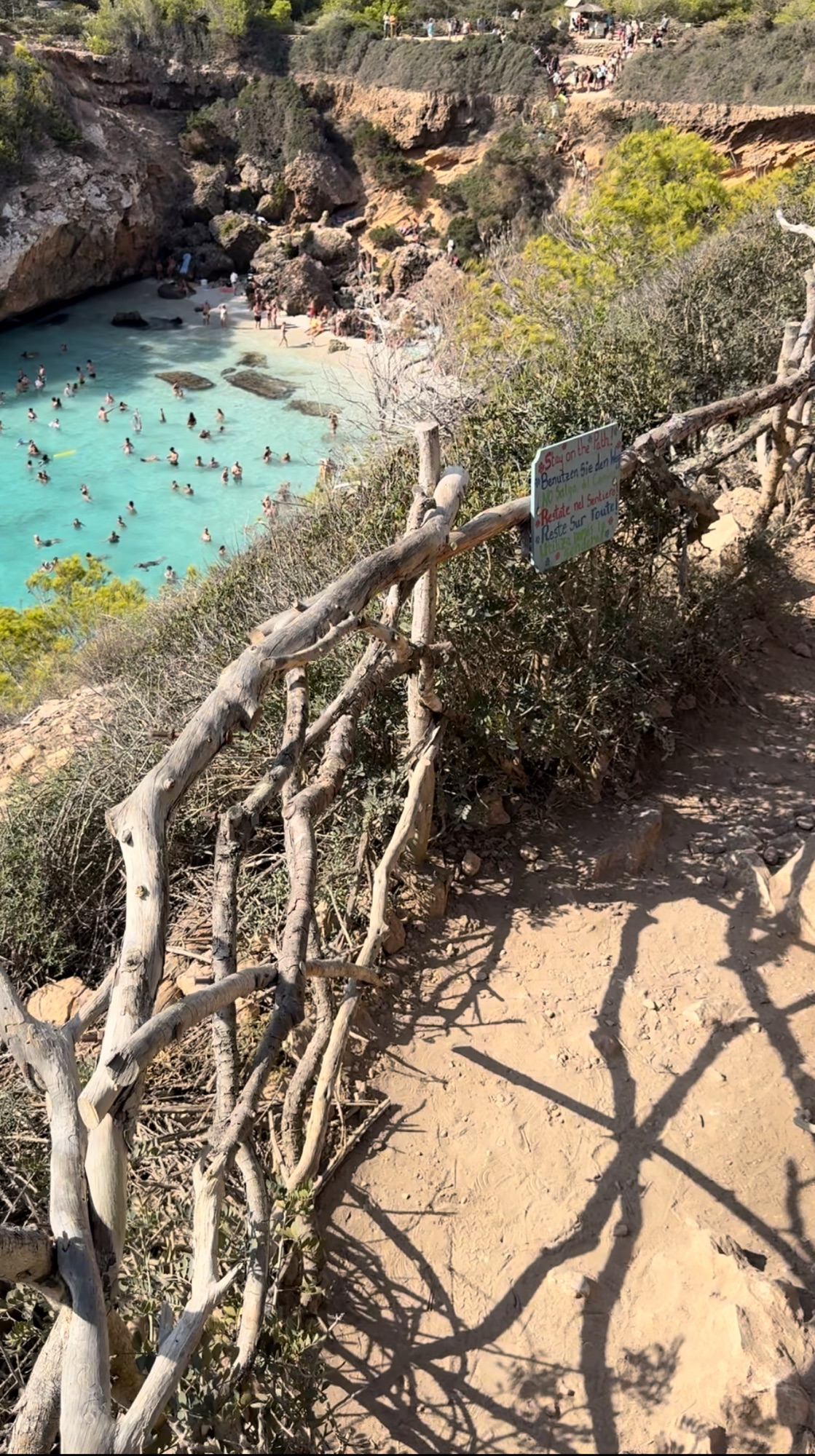 Caló des Moro - vacker naturstrand i Spanien 